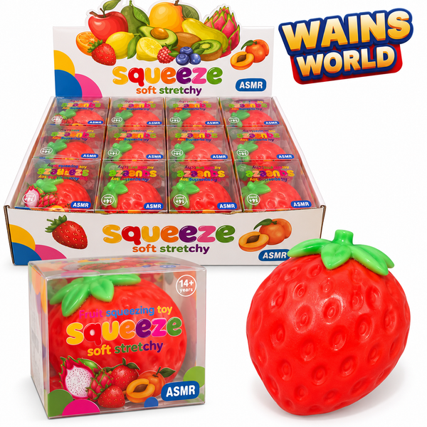 Strawberry Squeeze Vaseline Crunch Sensory Toy