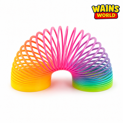 7.5cm Retro Rainbow Spring Toy