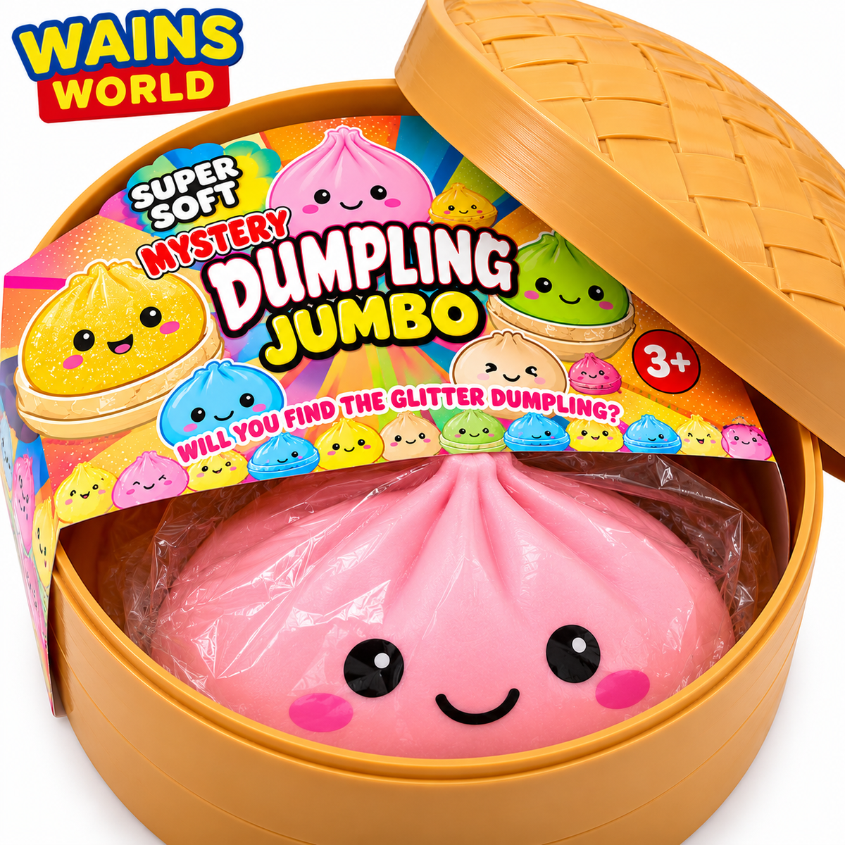 Giant Jumbo Mystery Bao Bun Dumpling
