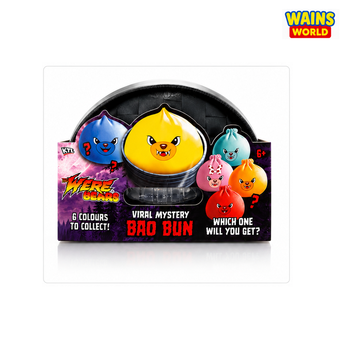 Giant XL Dark Bao Bun Squishy - Wains World