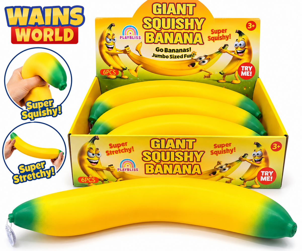 Giant XXL Jumbo Banana Squishy