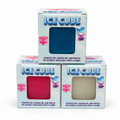 Blue Pink and Clear Slow-Rising Ice Cube Squishy Sensory Toys