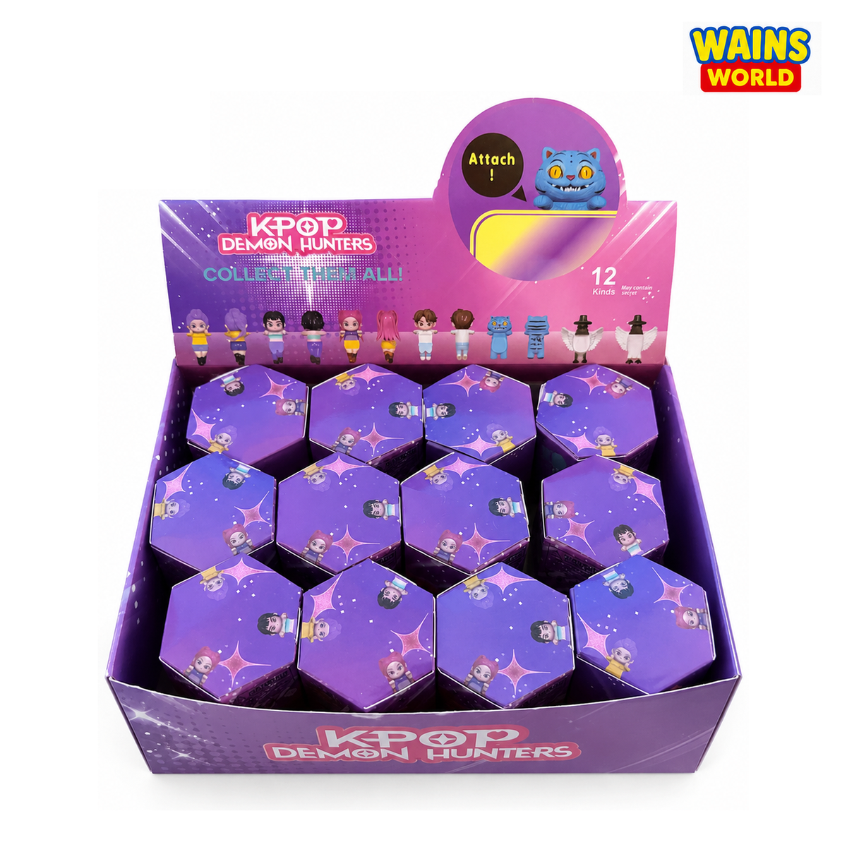K-Pop Demon Hunter-Style Mystery Figure – Blind Box - Wains World
