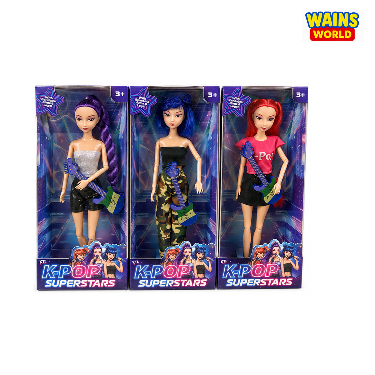 K-Pop Superstars Dolls - Wains World