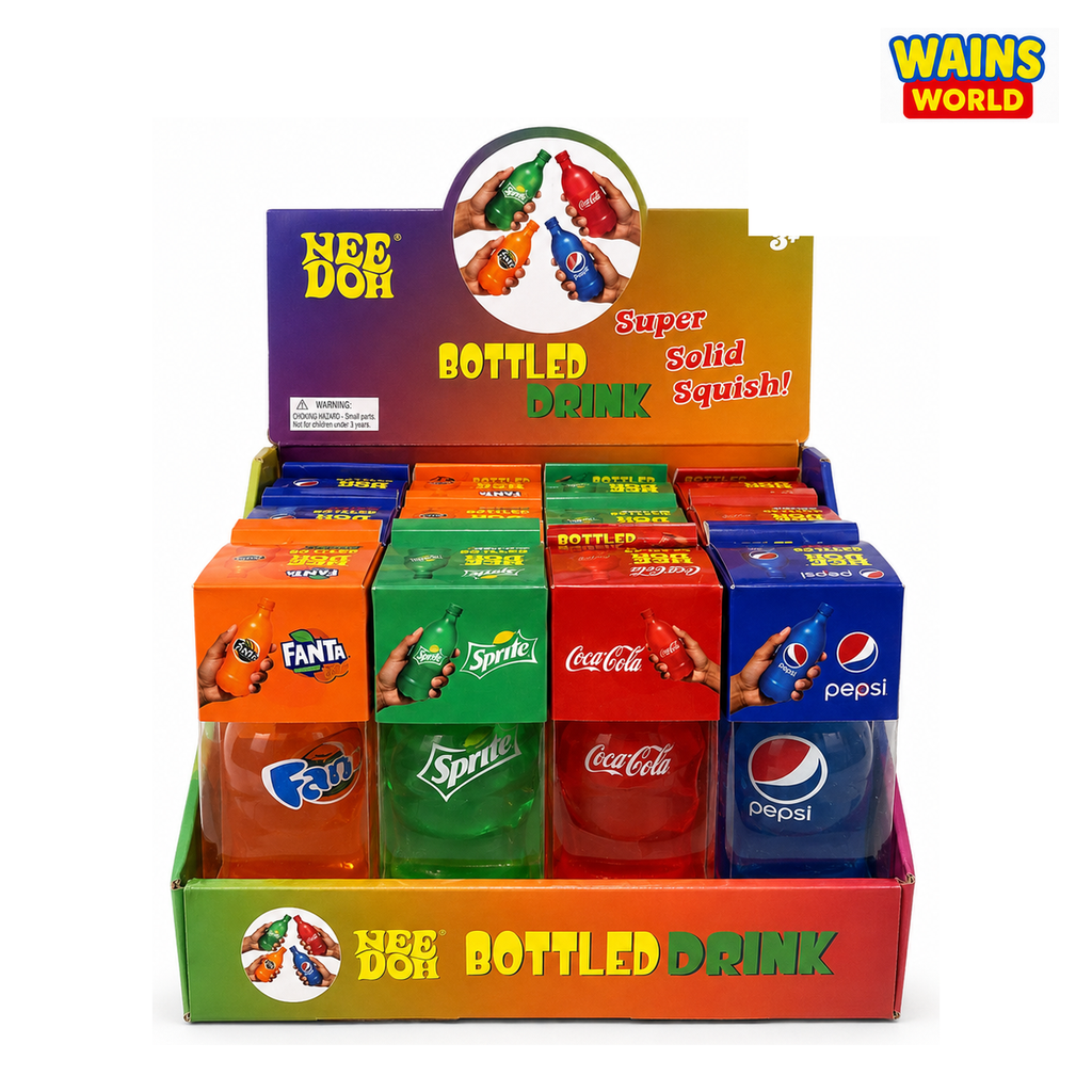 NeeDoh Bottled Drink Super Solid Squish - view 2 - Wains World