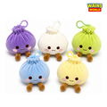 Small Plush Dumpling Bag Clip Teddy - Wains World