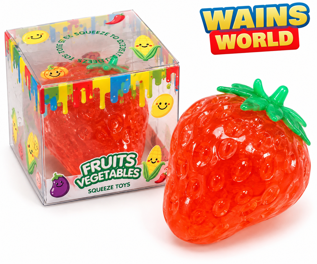 Squeeze Vaseline Squishy Strawberry Sensory Toy
