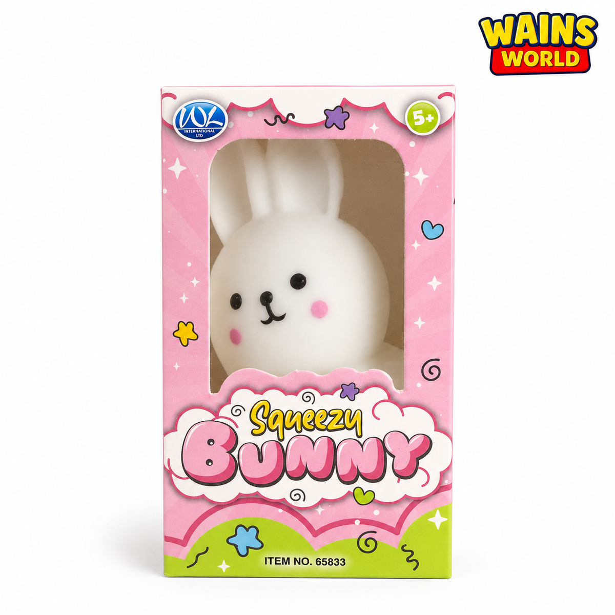 Squeezy Bunny Squishy Toy