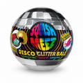 Squish Meez Disco Glitter Ball sensory squishy toy