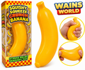 Squishy Squeeze Crunch Banana sensory toy