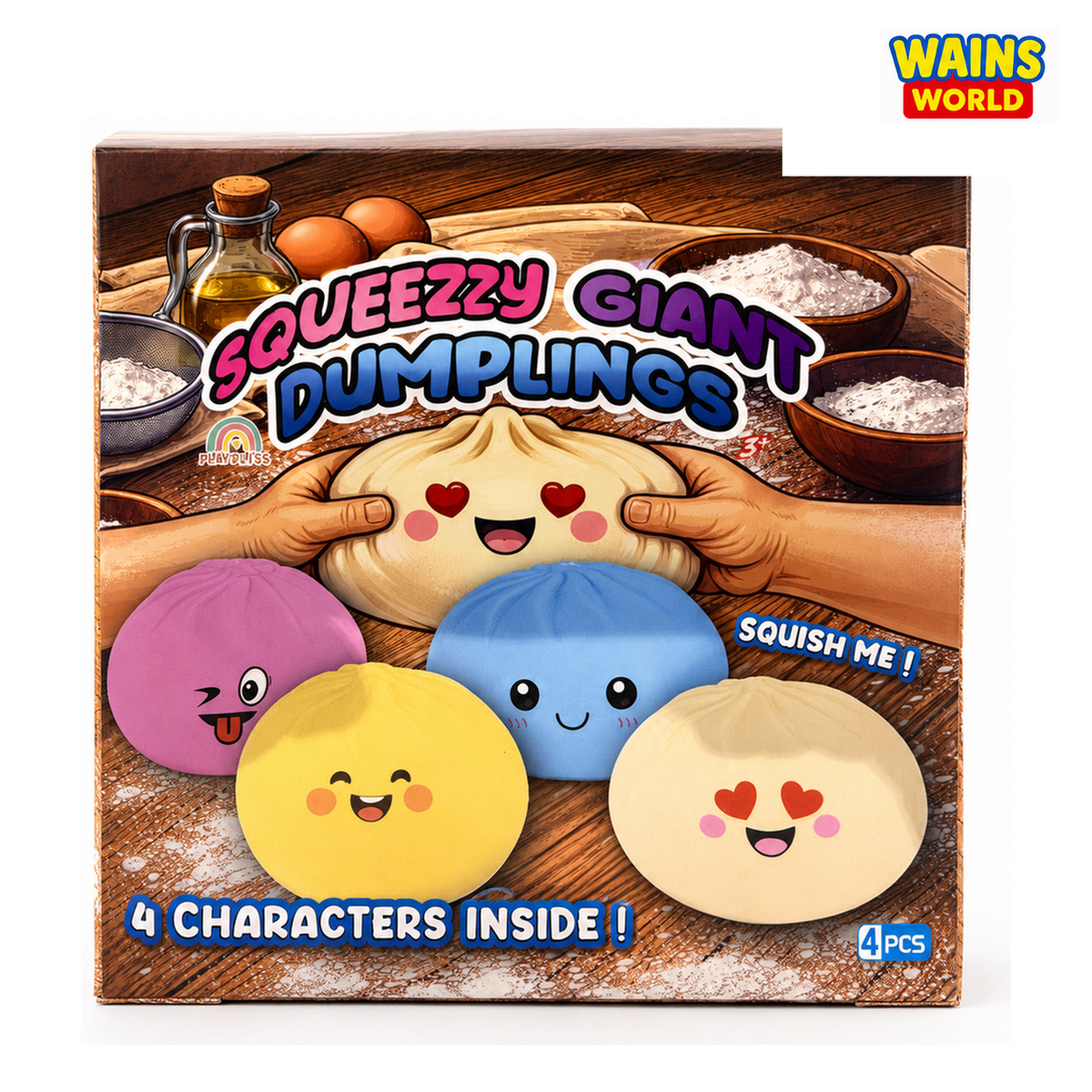 XL Bao Bun Mystery Squishy Dumpling - view 3 - Wains World