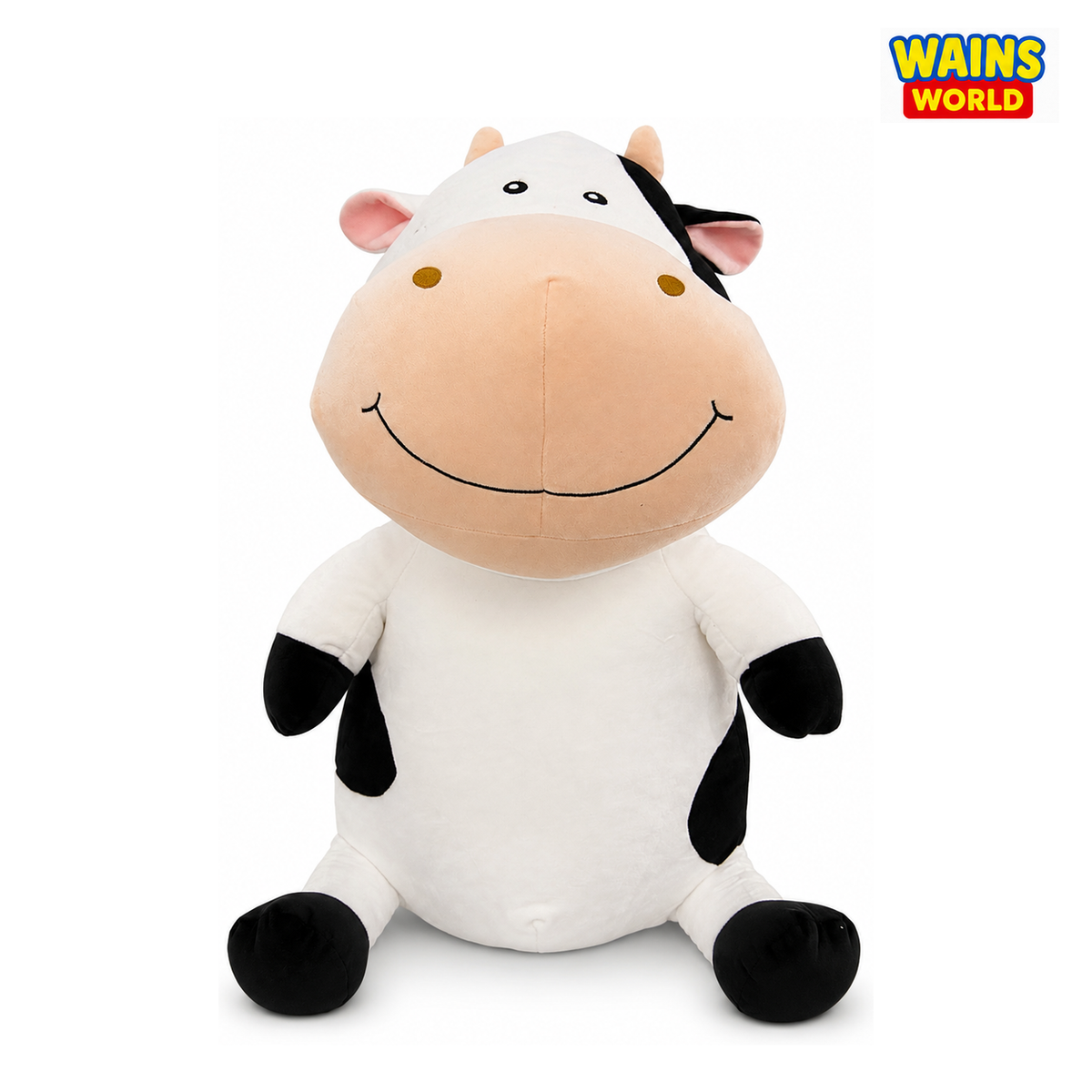 XL Smuzzies Giant Cow Squishy Plush - Wains World