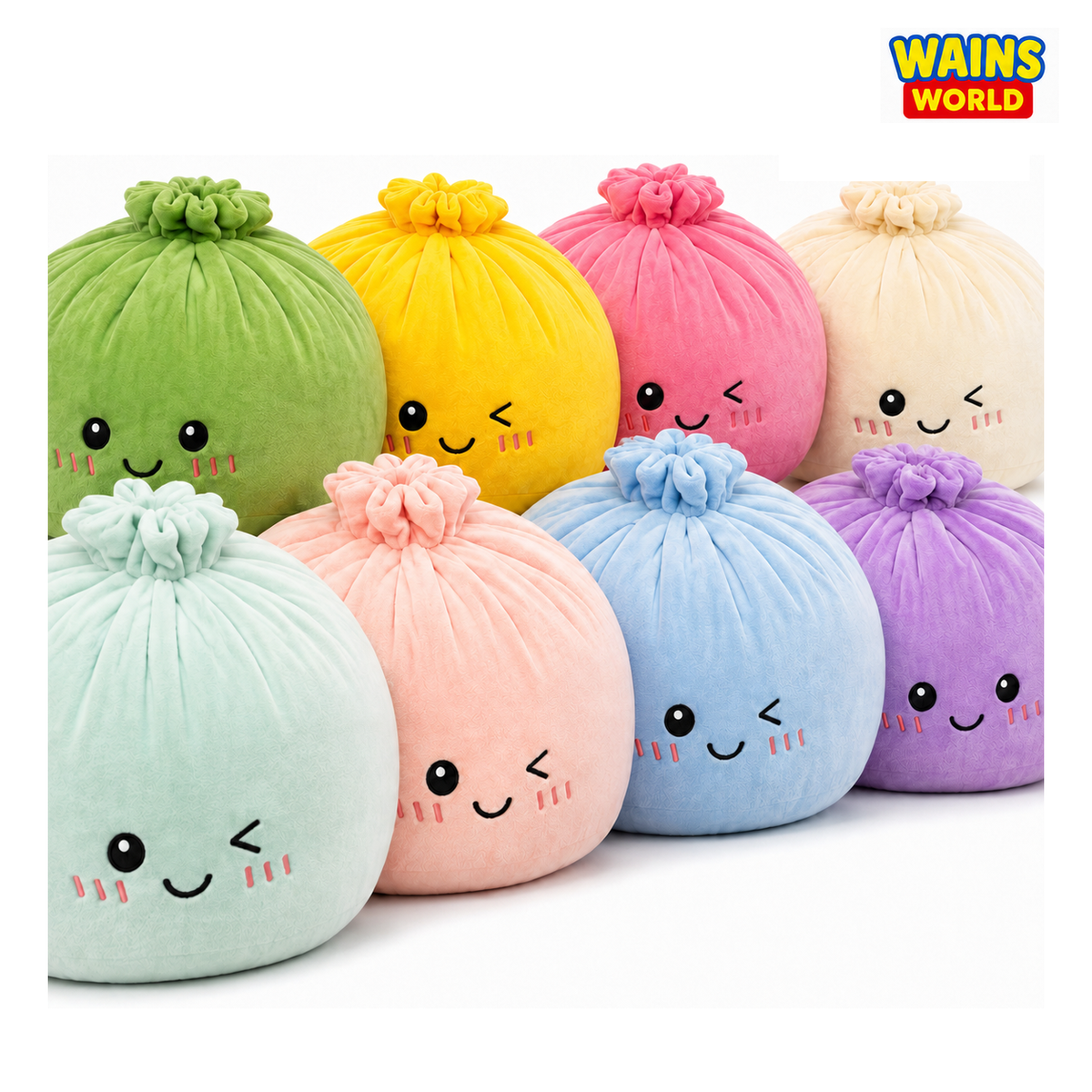 XXL Bao Bun Plush Dumpling Teddies - Wains World